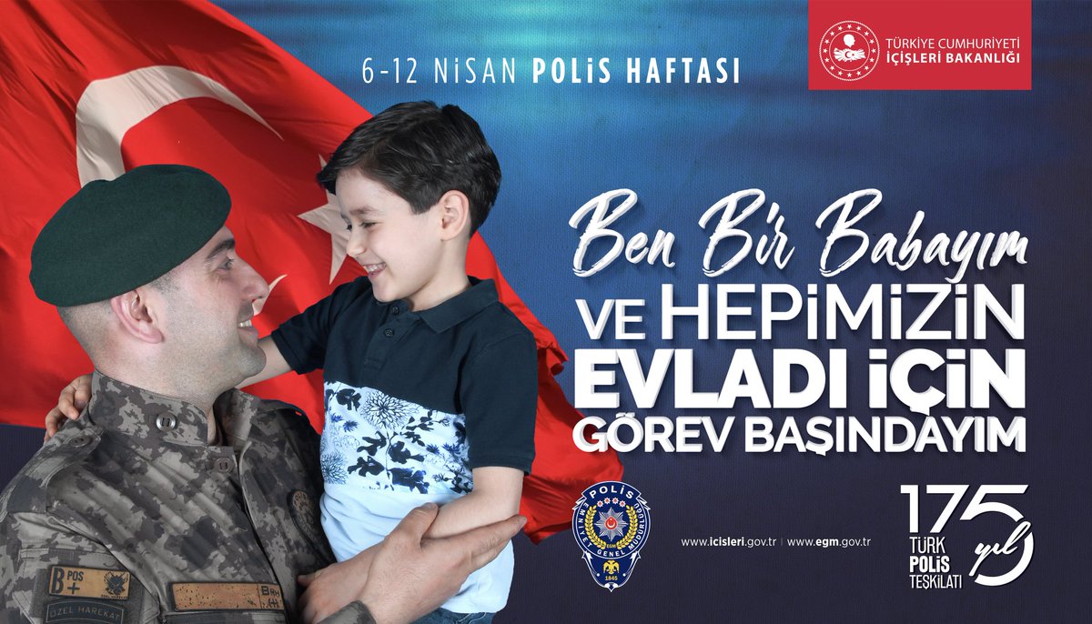 Süleyman Soylu (@suleymansoylu) on Twitter photo Milletin gönlünde;
Hırsızın, teröristin, kaçakçının, uyuşturucu satıcısının ensesinde; Trafikte nöbette, geceye huzur veren o düdük sesinde "İkiyüz yıldır biz varız" diyebilmemize çeyrek asır kaldı...
<a href="/EmniyetGM/">Türk Polis Teşkilatı</a>'nin 175.Kuruluş Yıl Dönümü Kutlu Olsun 🇹🇷
icisleri.gov.tr/bakanimiz-sn-s… Milletin gönlünde;
Hırsızın, teröristin, kaçakçının, uyuşturucu satıcısının ensesinde; Trafikte nöbette, geceye huzur veren o düdük sesinde "İkiyüz yıldır biz varız" diyebilmemize çeyrek asır kaldı...
<a href="/EmniyetGM/">Türk Polis Teşkilatı</a>'nin 175.Kuruluş Yıl Dönümü Kutlu Olsun 🇹🇷
icisleri.gov.tr/bakanimiz-sn-s…