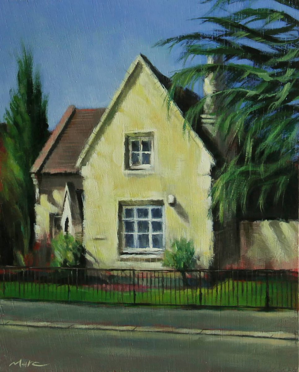 Another little painting on offer as part of the #artistsupportpledge initiative. 
The Old House
8x10".
instagram.com/p/B-xZM4xn401/…