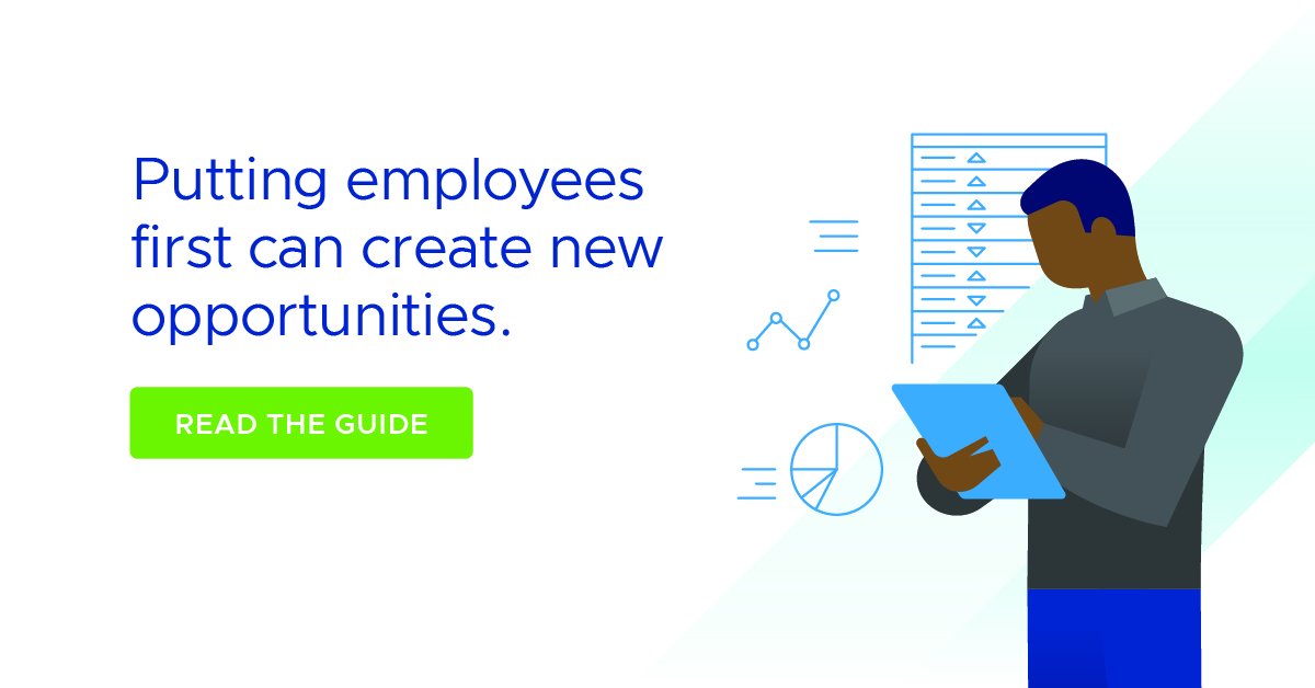 VMware's tweet photo. Putting this first drives business profits. Learn what IT can do to make a big impact in this free guide 📘: https://t.co/Ih29c2BBbL https://t.co/DUnDuOSiXr
