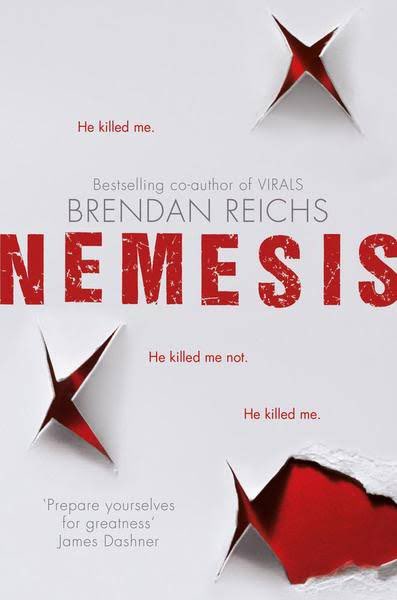 brendan reichs - nemesis dnf. it wasn’t horrific or really bad it was just cringey and i didnt want to force myself through a book i really wasn’t enjoying. it just felt very juvenile in plot and writing. really disappointing considering the premise is so interesting. 3/5