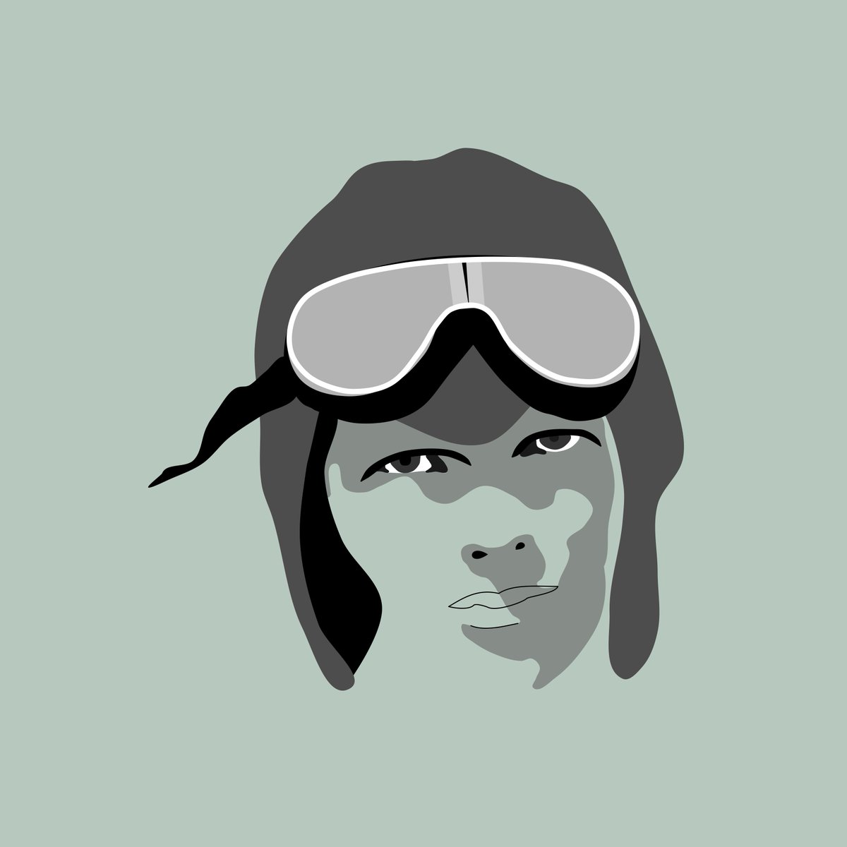 StudioAnke's tweet photo. Amelia Earhart illustration
#aviationillustration #aviationart #aviationpioneer
#femaleaviator #etsynl #etsy #etsynederland #digitalart
#ameliaearhart #studioanke https://t.co/waUgoq94qW