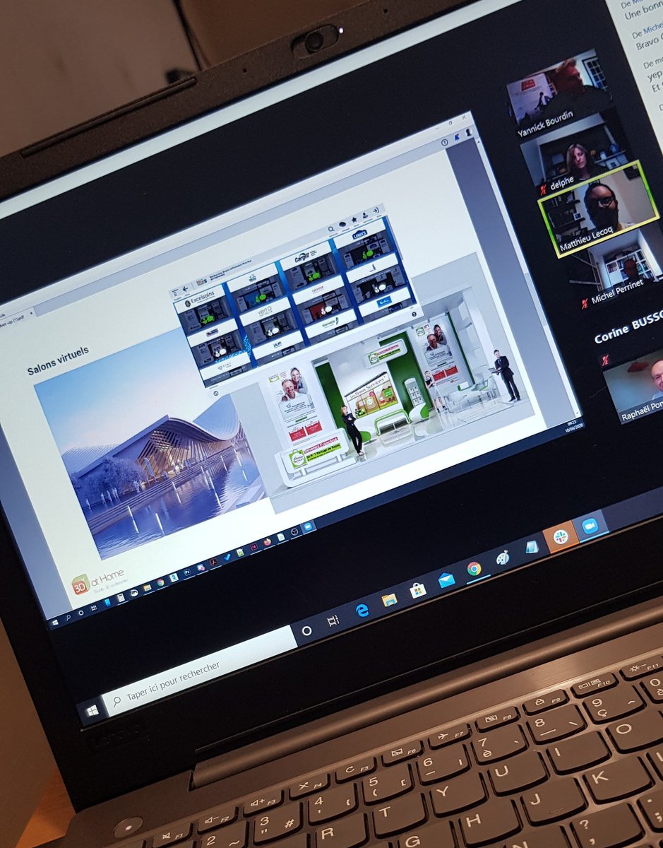 DelpheF's tweet photo. Ce matin, c'est #MeetUpAFT en visio avec :
✅ Partage d'expérience, #teletravail et #salonvirtuel @studio3DatHome
✅ Présentation du cluster @bycampusacademy #Angers
✅ Présentation d'#AngersShopping la marketplace pour commerces indépendants by @Wishibam https://t.co/LDVgHLa7Kc