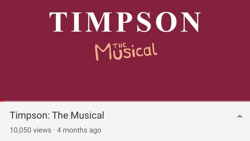 TheGigglemug's tweet photo. Our live recording of #TimpsonTheMusical now has over 10,000 views! 😭😭 A HUGE thank you to everyone who has watched and shared! 🥳 If you’re looking for some light relief this is where to get it! 🧡 https://t.co/gzdlYwgMJE https://t.co/JDhQCpBOJn