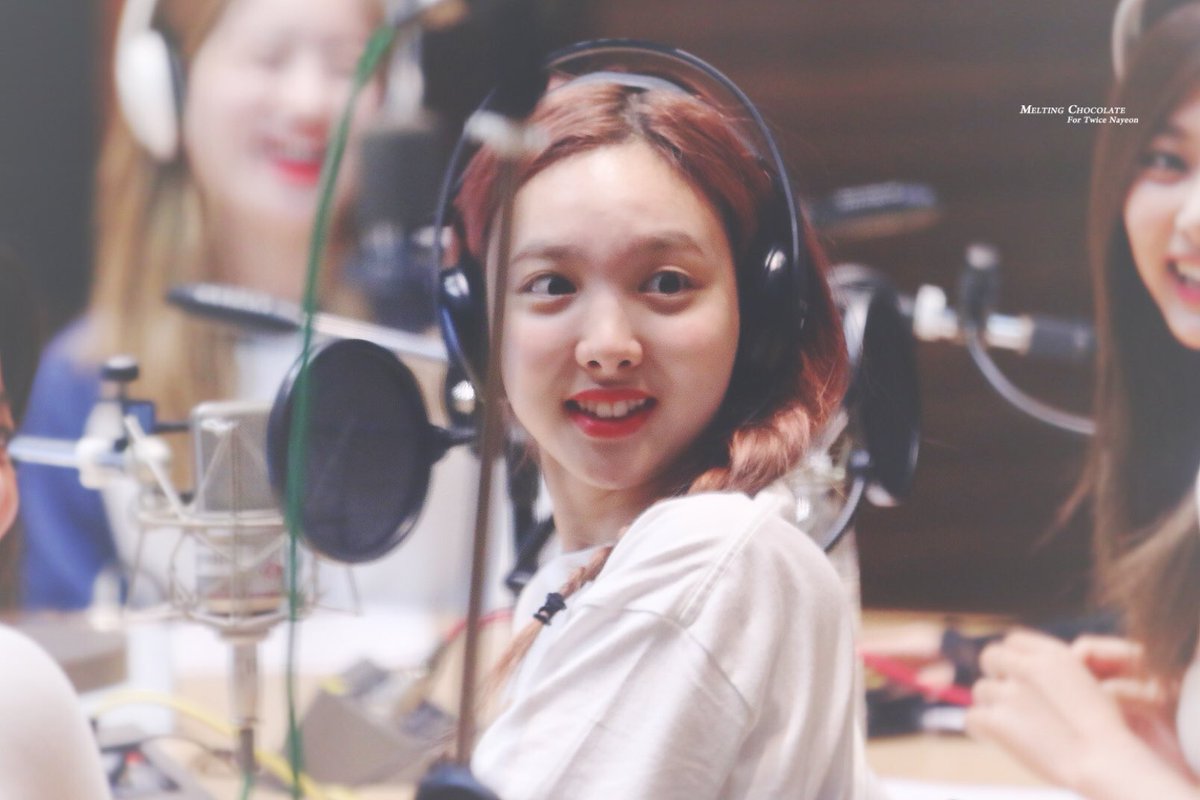 Nayeon in braids - the most adorable thing, a thread