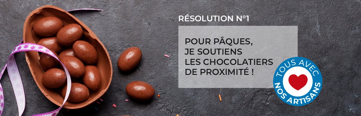 CMA_Normandie's tweet photo. [Chocolat]
Fêtez Pâques en étant solidaires avec les artisans. Soutenez vos chocolatiers ouverts près de chez vous ! Ils sont mobilisés : livraison, commande en ligne... pour vous faire plaisir 🍫#TousAvecNosArtisans https://t.co/8stNUpTkMd