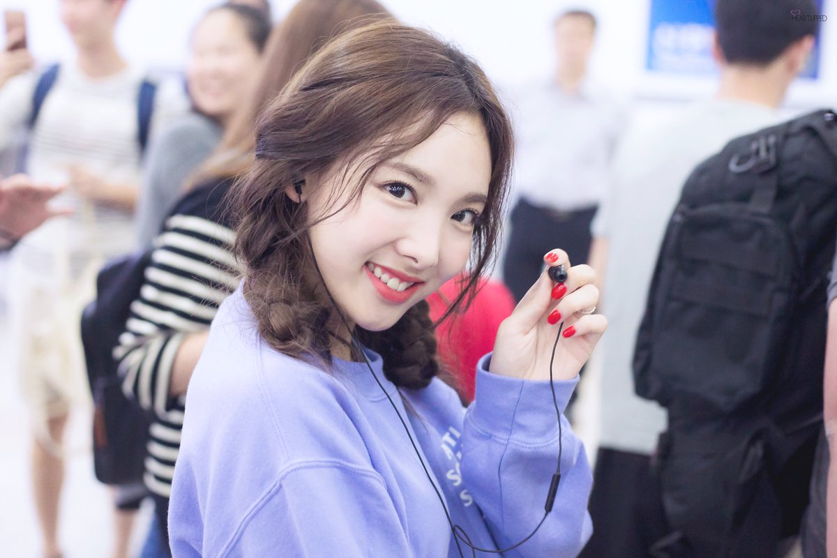 Nayeon in braids - the most adorable thing, a thread