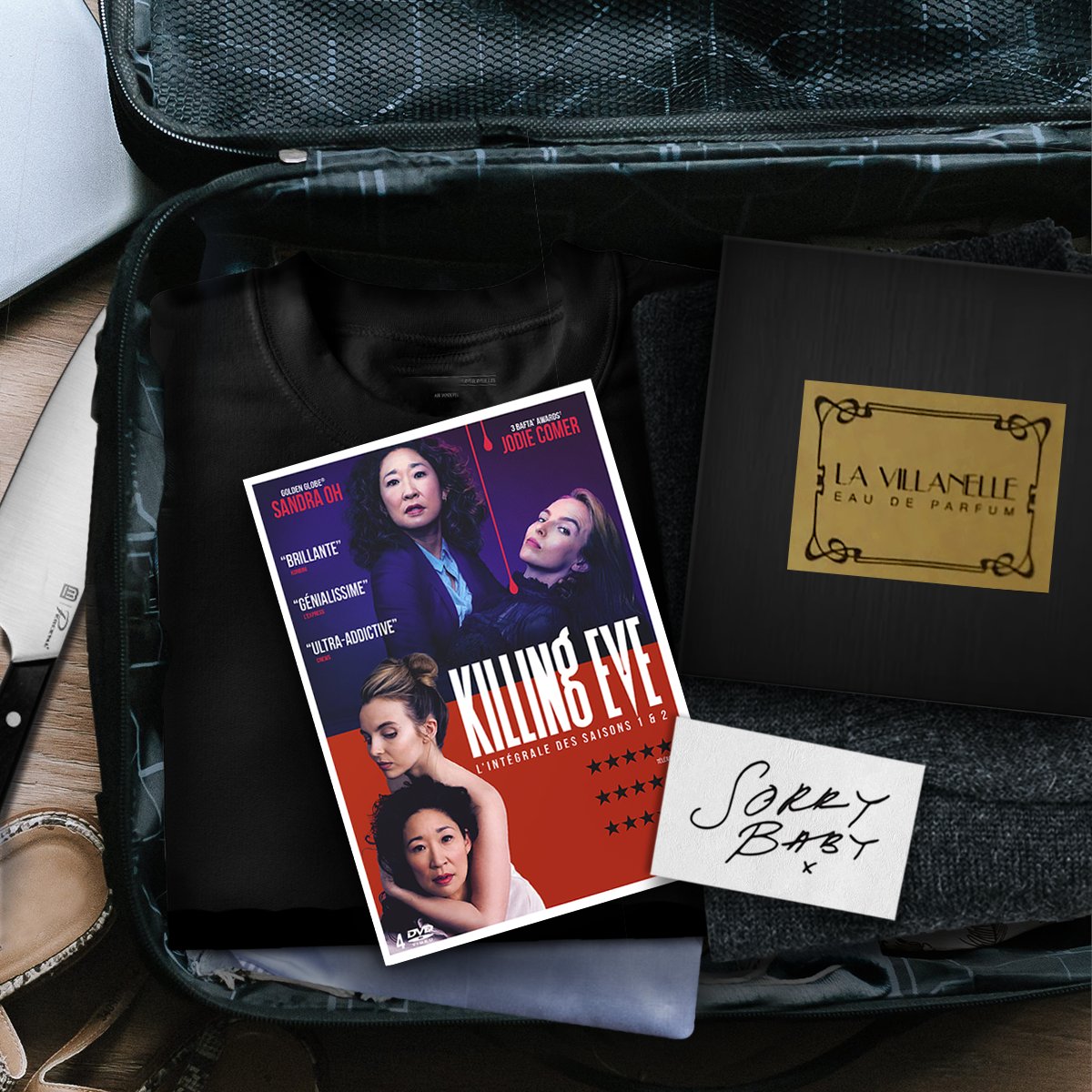 UniversalSerie's tweet photo. RT + FOLLOW pour tenter de gagner un coffret des saisons 1 et 2 de #KillingEve 💿🎁 https://t.co/64iUp2Inup