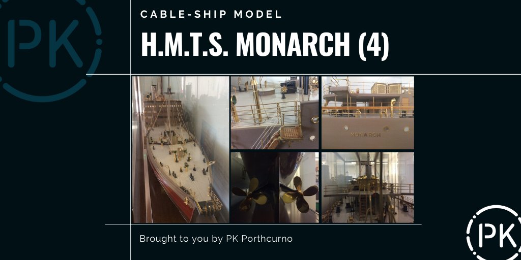 PKPorthcurno's tweet photo. Here we have another one of our models, this time H.M.T.S. Monarch (IV).
#shipmodel #cables #telephonecables #communications https://t.co/lSp98iMUj9