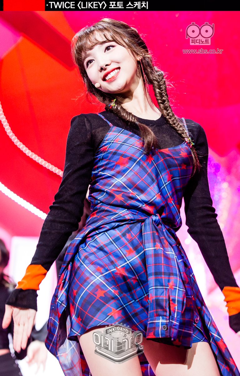 Nayeon in braids - the most adorable thing, a thread
