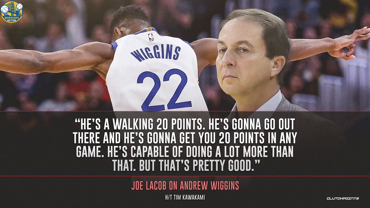 WarriorNationCP's tweet photo. Andrew Wiggins has a place on the team 🙌
#Warriors https://t.co/qVu2Q3MfNz