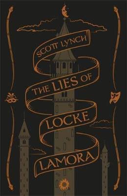 scott lynch - the lies of locke lamora i have FINALLY read this. smth about the pacing was a bit off for me but a gorgeous book nonetheless. i really loved all the characters in this and will be continuing w the series eventually. a good starter for adult fantasy. 4/5