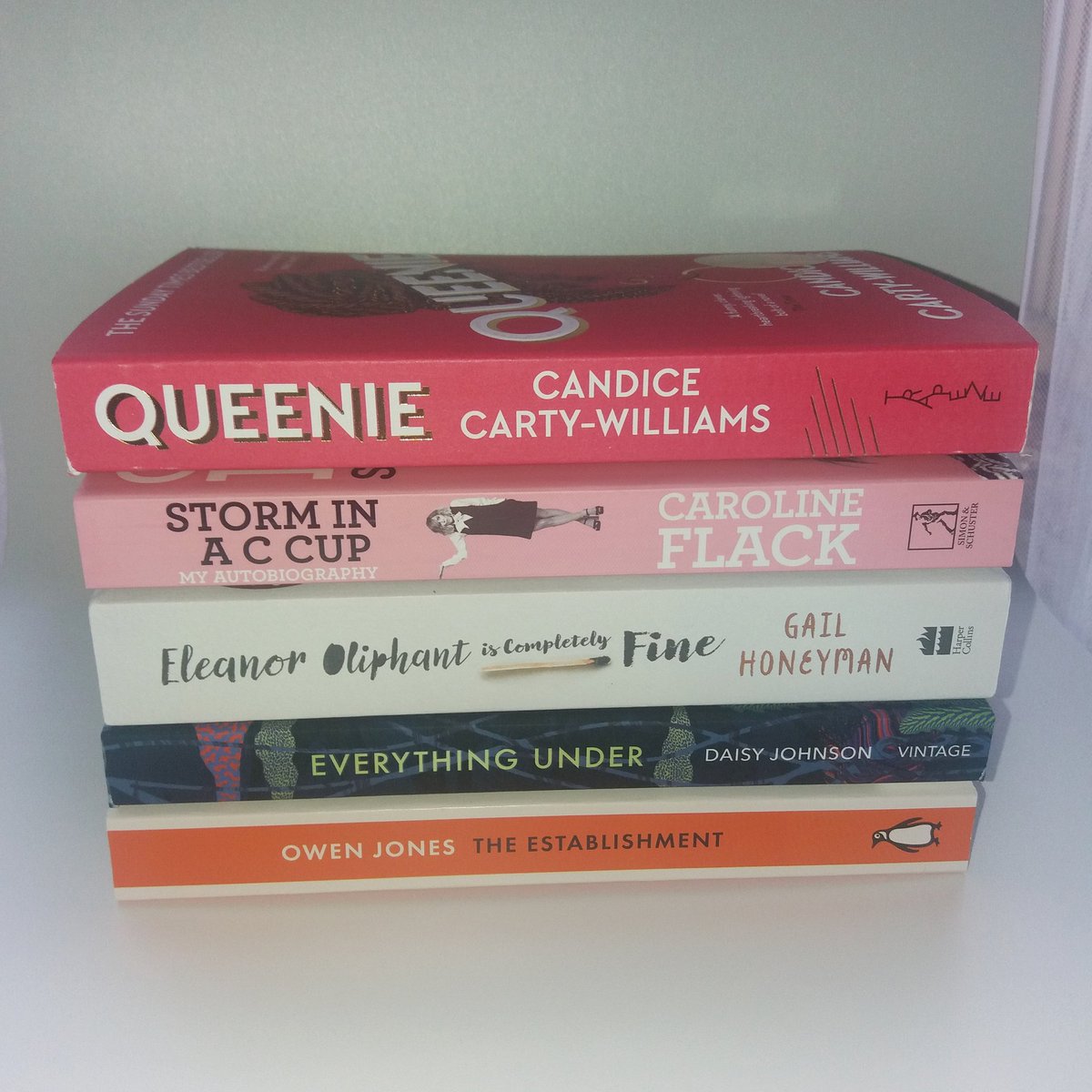 JoanneCarp's tweet photo. Well it looks like I may have some time for reading this Easter weekend... here's my top five 📚
Happy Easter everyone. Stay home and stay safe 🐥❤️ #books #bookshops #bookshelfies #bookstack #mytopfive #mytopfivereads #easter #reading #readingtime https://t.co/LIJIQnWfjT