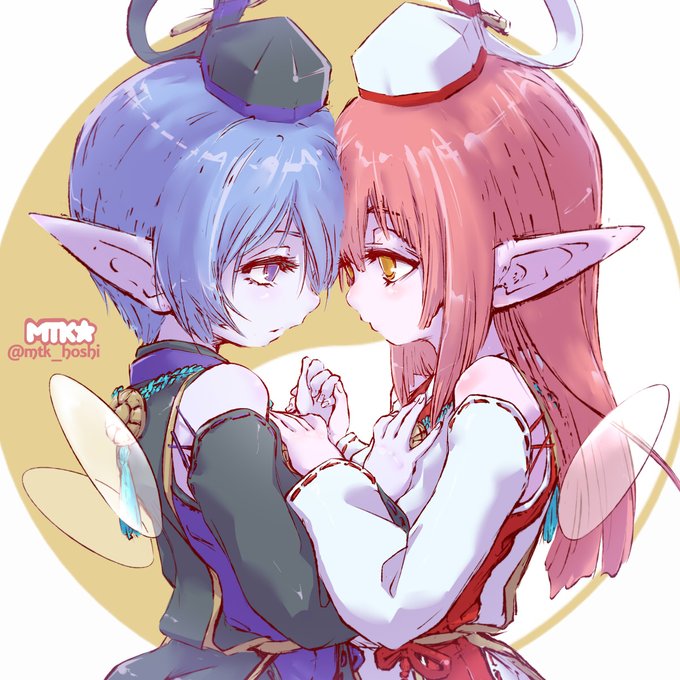 ヨイちゃアサヒちゃん#DQ10 