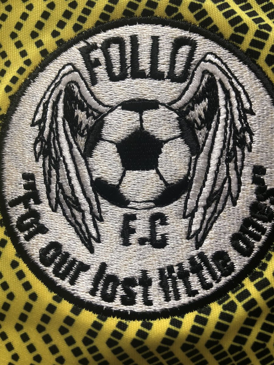 Follofc_uk's tweet photo. EXCLUSIVE - We have a treat for everyone today a little sneak peak of our new kit, not even the lads have seen these pictures. We love the little details from the embroidery of our badge and the little hearts on the back above our angles names on the back #follofc #dadscrytoo https://t.co/GdAxUnNDcU