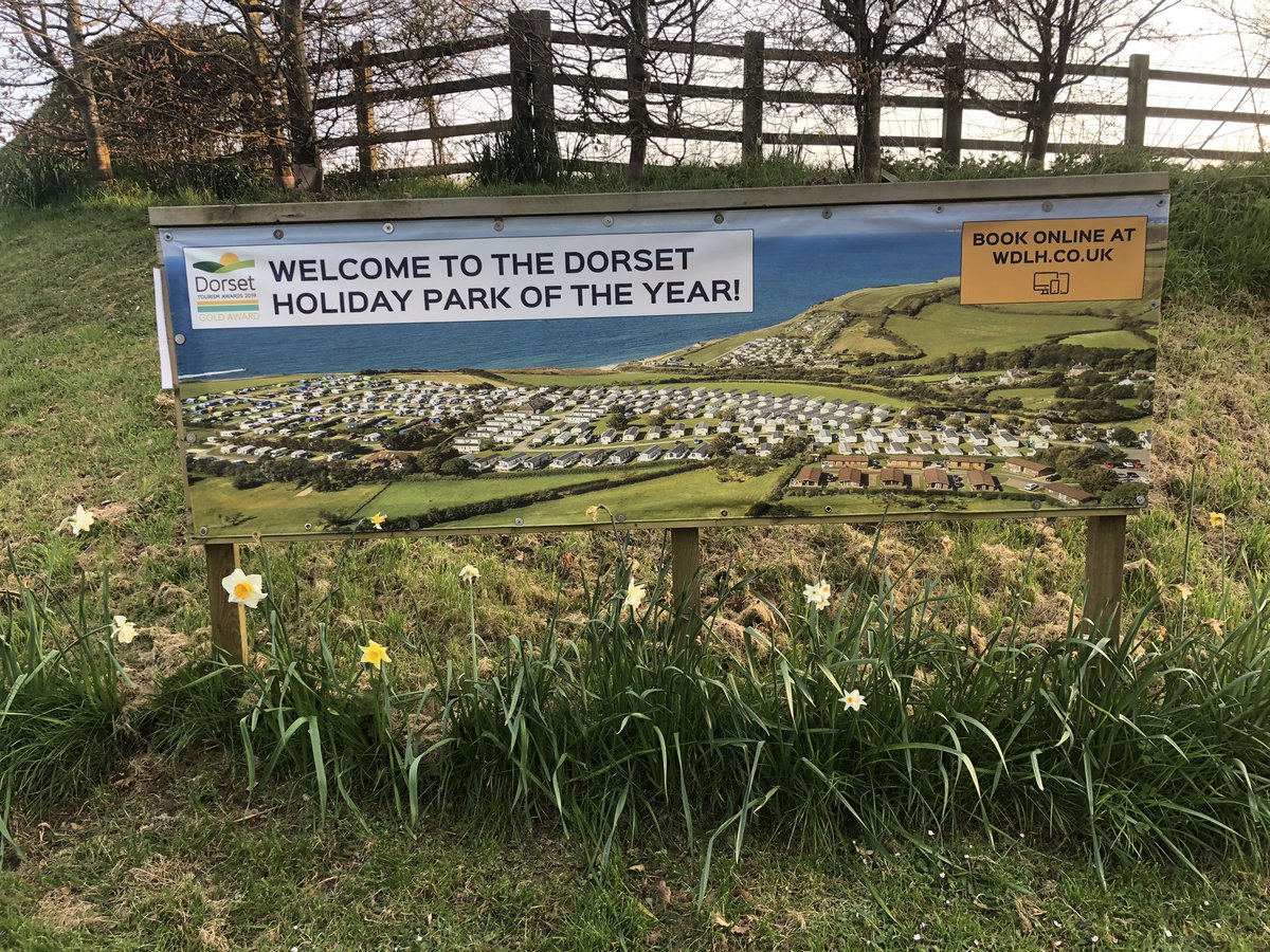 WDLH's tweet photo. Dorset Holiday Park of the Year closed Easter weekend, most of the team Furloughed, we need more flexibility to maintain grounds and prepare for #ComeBackLater we need help! @BHHPA @TourismsVoice @chrisloder @10DowningStreet https://t.co/kkQ2Bt2S9s