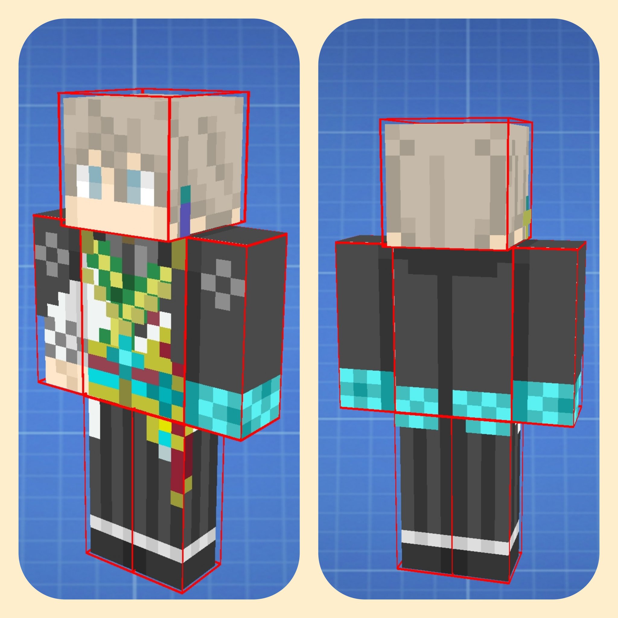 ミンティア Vdlzのマイクラスキン配布です 甲斐田さん 弦月さんはキャストオフver の差分も配布します T Co 91cl0lmoua T Co Rmoc1tms1x T Co Lyvlxq4dwu 長尾百景 上弦画 描いた晴 Twitter