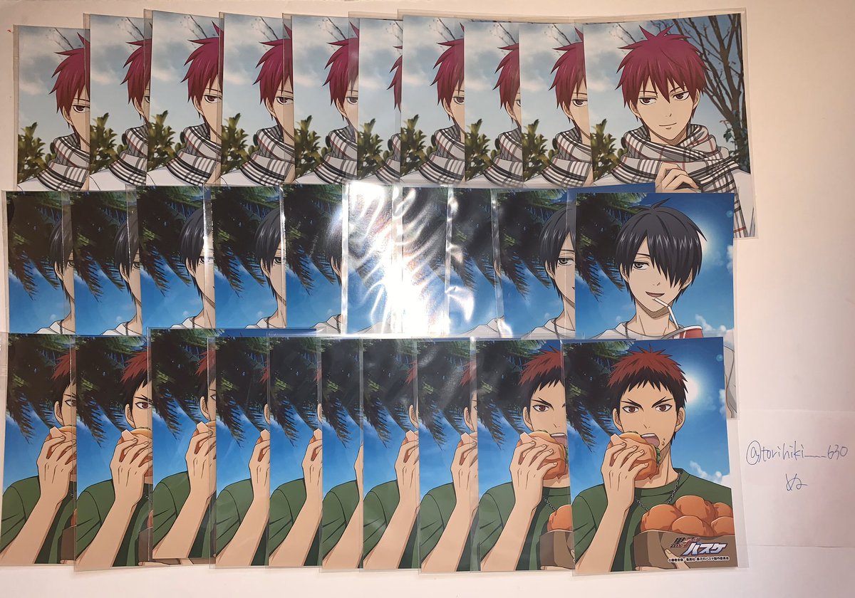 ぬ 黒バス 黒子のバスケ ブロマイド エンスカイ B ジャンフェス ジャンプフェスタ Jf 求 虹村修造 灰崎祥吾 譲 赤司征十郎10 火神大我10 氷室辰也10 Or定価 送料 虹村 灰崎同数で集めたいため2つ纏めて優先 赤司は火神 氷室を含む取引優先 リプ欄 ぬ 黒バス 黒子のバスケ ブロマイド エンスカイ B ジャンフェス ジャンプフェスタ Jf 求 虹村修造 灰崎祥吾 譲 赤司征十郎10 火神大我10 氷室辰也10 Or定価 送料 虹村 灰崎同数で集めたいため2つ纏めて優先 赤司は火神 氷室を含む取引優先 リプ欄