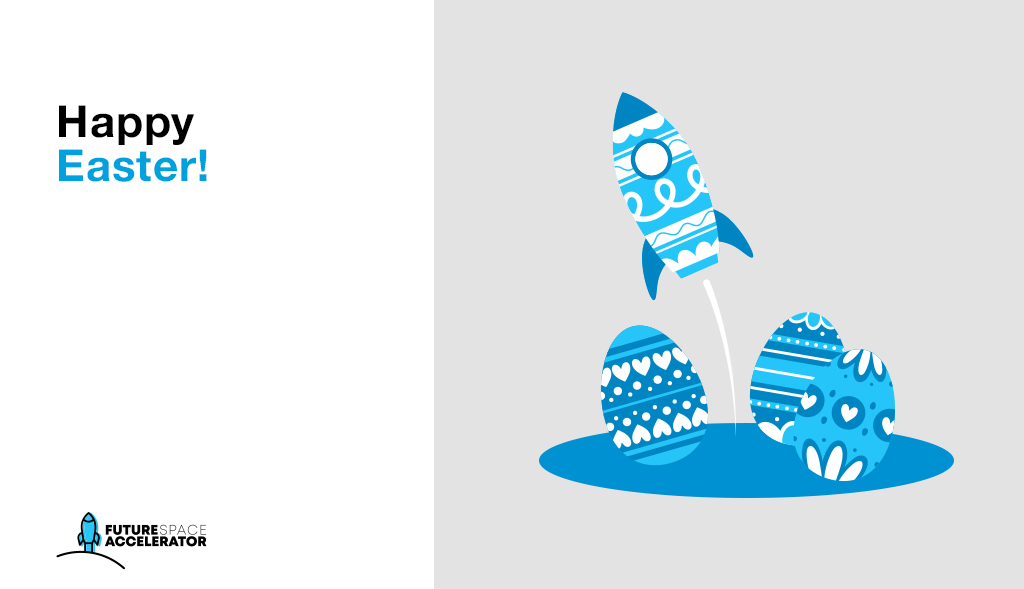 FutureSpaceAcc's tweet photo. Happy Easter from the whole #FSA team of mentors and experts of @FutureSpaceAcc to our alumni, the #startup ecosystem not limited to #aerospace and #spacetech, our families and friends! #Easter2020 https://t.co/Qx51ofVOAh