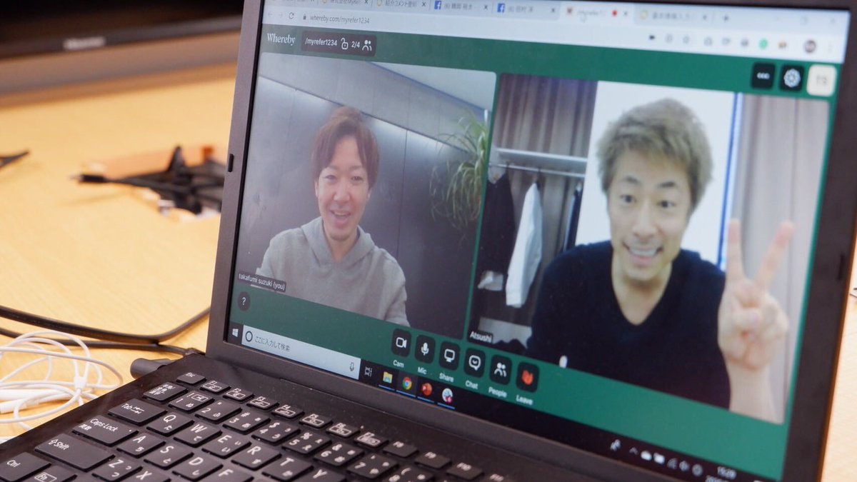 takafumi_szk's tweet image. ロンブーの  田村淳社長（@atsushilonboo）とWebMTGさせていただきました！

新しい概念を切り開いているインフルエンサー兼投資家の淳さんにいちスタートアップの起業家としてご相談させていただきました。

※個人的にめちゃくちゃロンハー世代なので、快くご相談に乗っていただき感動しましたｗ