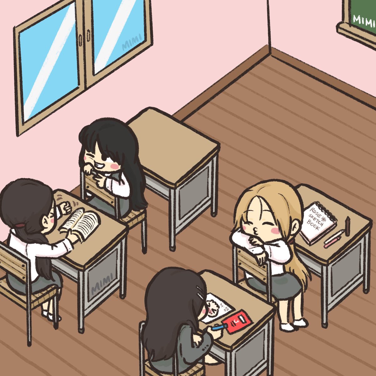 chapter 2: break time  @ygofficialblink