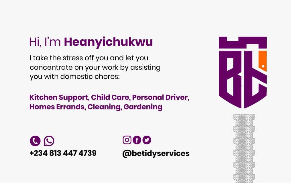 Be Tidy Services tweet media