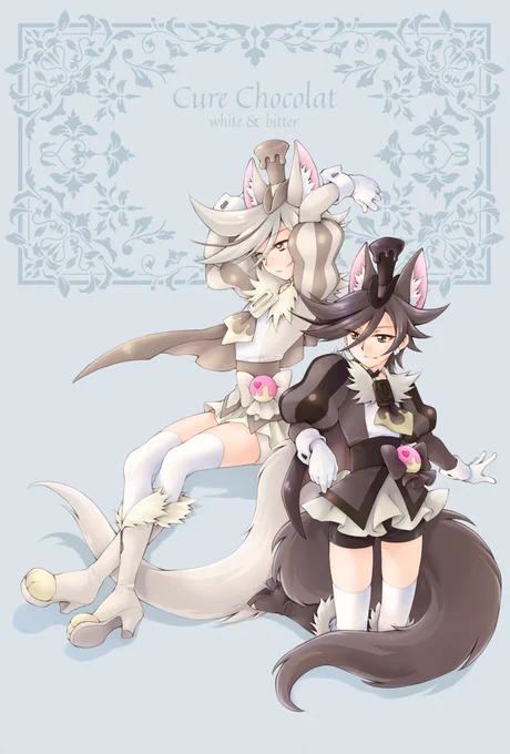 ホワイト&amp;ビターなキュアショコラ 
