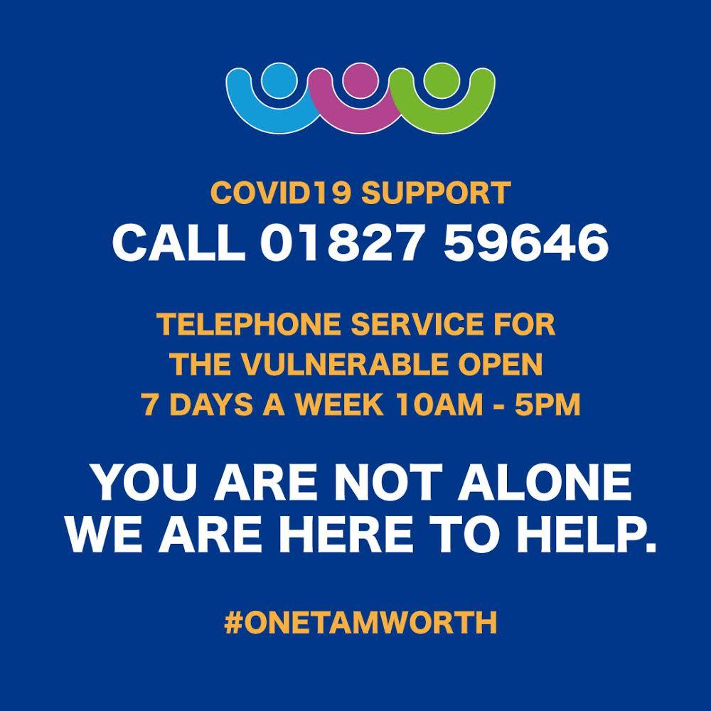 TogetherCIC's tweet image. We&apos;re Here All Easter Bank Holiday Weekend.

#StayHomeSaveLives

Don&apos;t Be Alone.We&apos;re Here to Help !

Telephone -01827 59646

7 Days a Week 10am to 5pm
*Afterhours Answermachine Service

#CoronavirusKindness #SelfIsolationHelp #Coronavirusuk