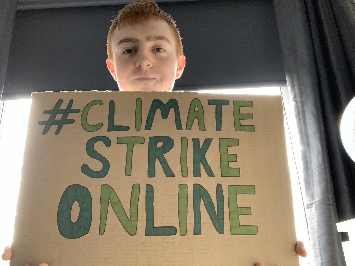Week 28
#FridaysForFuture #ClimateStrikeOnline 

Just are we are doing with COVID-19, everyone must #ActOnScience to tackle the climate and ecological crises!