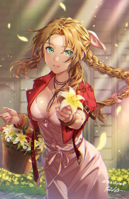 ?エアリス?
#FF7
#FF7R 