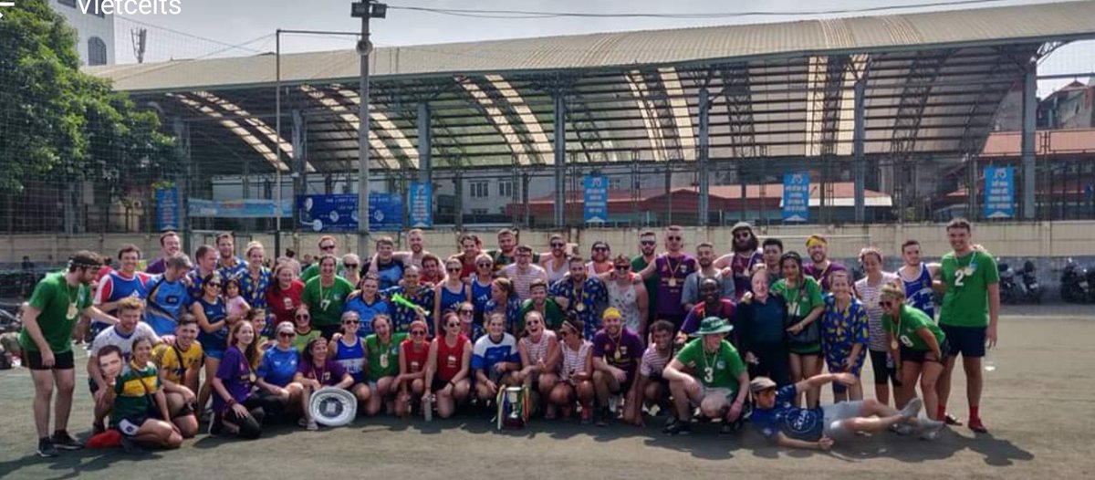 Tá pobal beag ach láidir Éireannaigh anseo i #hanoi Níor imir mé cluiche peile ríomh i mo shaol go bhog mé anseo. Agus dar ndóigh ní raibh mé go maith ach ní raibh mé uafásach 😂 is club iontach iad <a href="/VietCelts/">The Viet Celts</a> #TrasnanadTonnta #gaa <a href="/officialgaa/">The GAA</a>