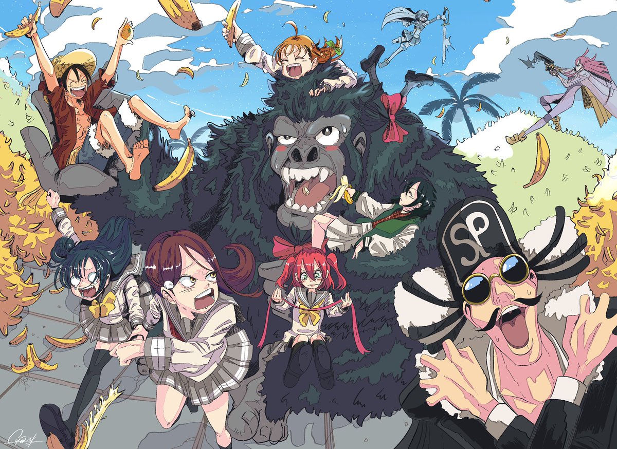 ふやんきゃん Liand 神っち フォロワーさん1700人記念集合イラスト いつもありがとうございます リクエストキャラ ルフィ 善子 梨子 千歌 月 ルビィ ドン 観音寺 美樹さやか ルネ カーディフ ゴリラ ふやんきゃん Liand 神っち フォロワーさん1700人記念集合イラスト いつもありがとうございます リクエストキャラ ルフィ 善子 梨子 千歌 月 ルビィ ドン 観音寺 美樹さやか ルネ カーディフ ゴリラ