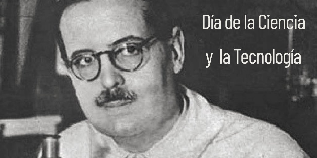 Este #DíaDeLaCienciaYLaTecnología, honra a Bernardo Houssay, médico y científico argentino ganador del Premio Nobel de Medicina en 1947. En su nombre homenajeamos a nuestros científicos y agradecemos su trabajo para seguir teniendo una #ArgentinaUnida❤🇦🇷