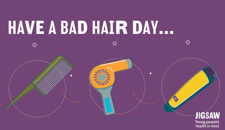 I put the call out yesterday &amp; have been swamped with pics of homemade haircuits. Coincidentally <a href="/Jigsawymh/">JigsawYMH</a> have just launched their Have a Bad Hair Day for Jigsaw fundraising campaign. So now I’m asking you to join me &amp; have a Bad Hair Day for Jigsaw! 
justgiving.com/campaign/badha…
