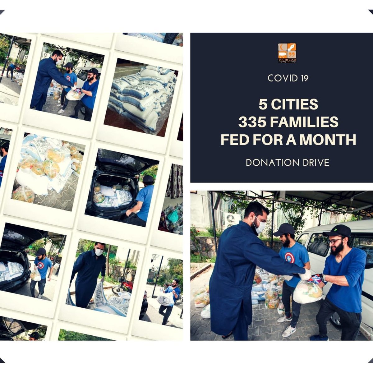 Youth Club L Donate Online To Youth Club S Covid 19 Donation Drive Account Title Youth Club Trust Account No Meezan Bank Blue Area Branch Islamabad Branch Code 0301