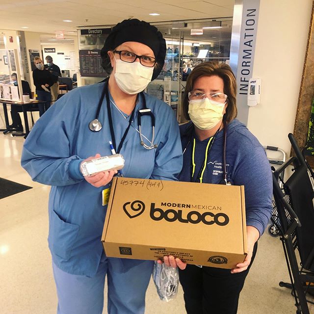 During the  #COVID19 crisis, all  @Boloco menu items are priced at $5 or less, which means for every $5 you donate, you're directly providing a burrito or bowl to a hospital worker on the frontline of the pandemic. https://bit.ly/2RrRf3k 