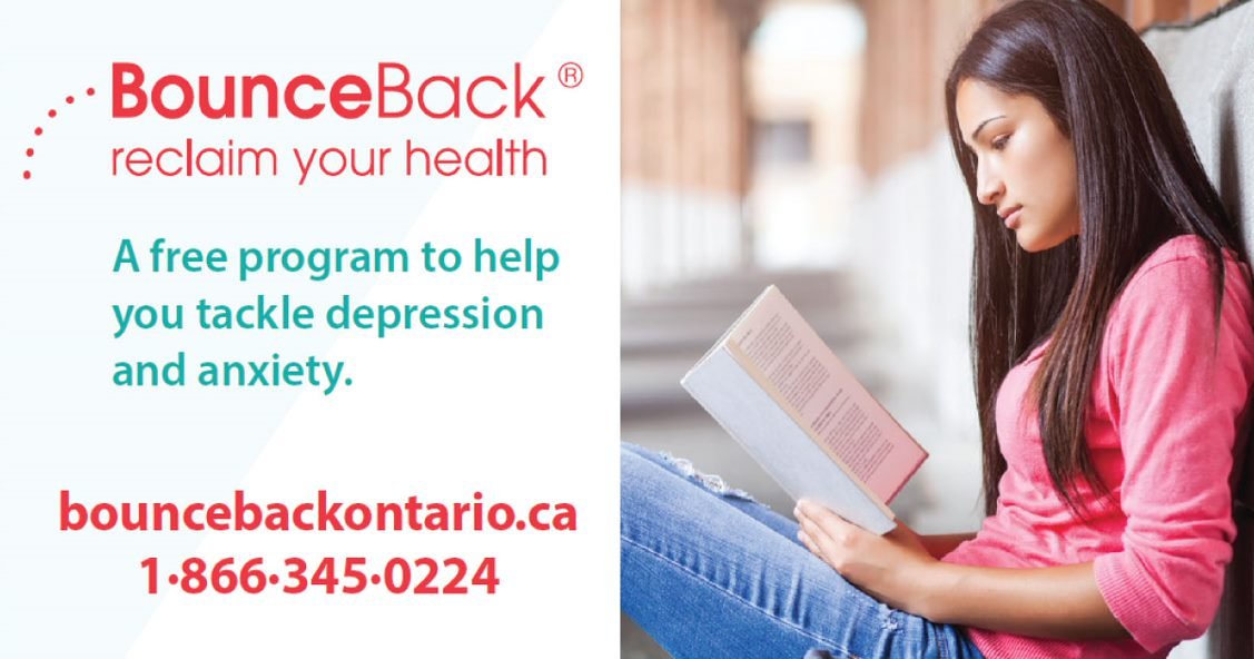 HIPinfoOnline's tweet photo. DYK, @CMHAOntario has a guided, self-help program called BounceBack?
The program is free, in multiple languages, and helps adults and youth aged 15+ learn skills to tackle depression and anxiety.
Learn more at https://t.co/PsJbtX88Fa
#BounceBackON #HIPinfo #SickNotWeak https://t.co/XjgApJPATs
