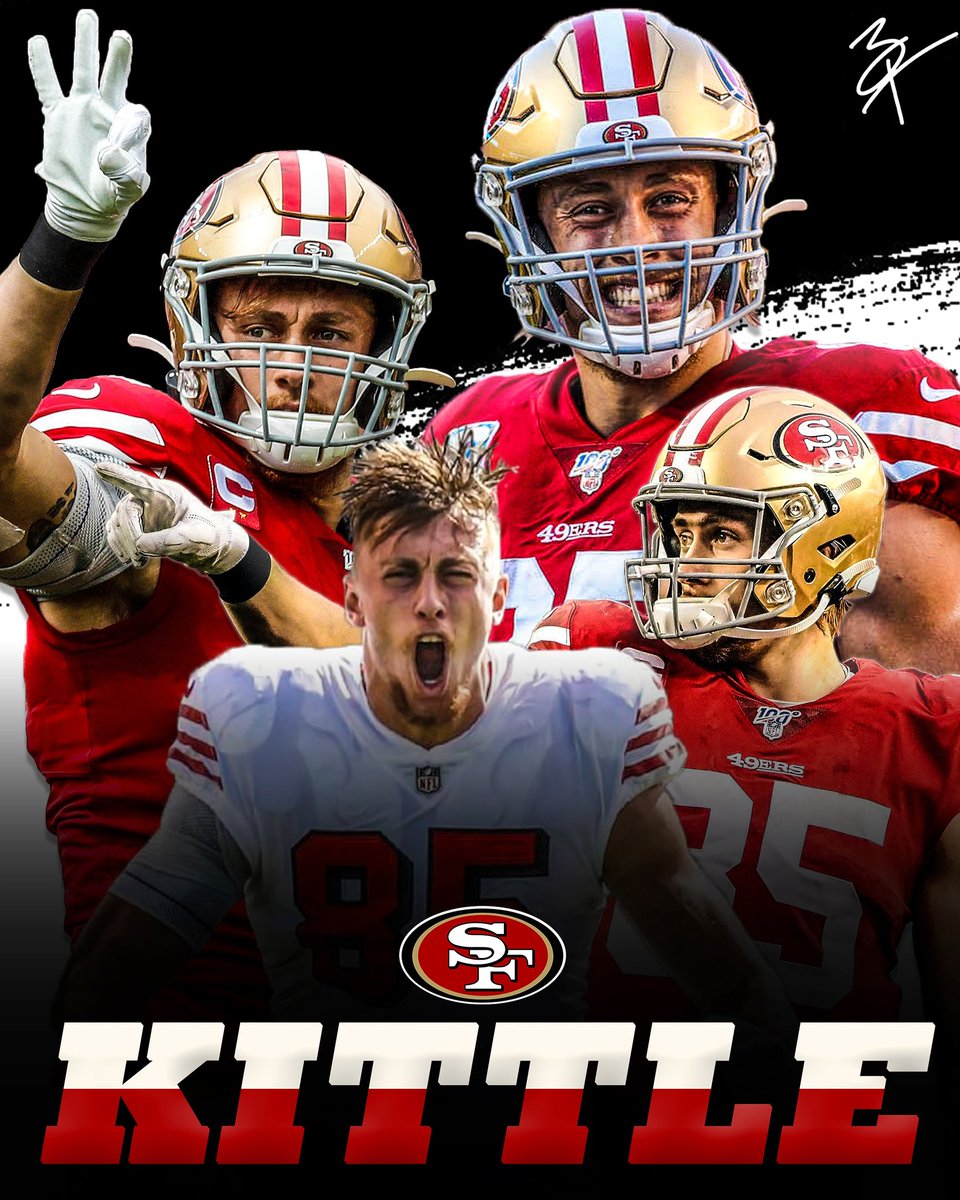 One of the best tight ends in the game right now, George Kittle of the San Francisco 49ers. #49ers #sanfrancisco49ers #49ersfootball #fortyniners