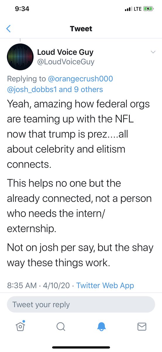 Josh Dobbs Hey Loudvoiceguy Are You Insane Publicity Stunt Go Ask The Younger Me Who Attended Stem Camps Every Summer Since 8 Yrs Old Or Hs Me Who Took All