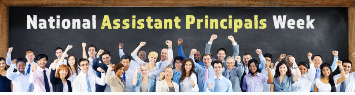 Many thanks to all of our Assistant Principals for their continued hard work and dedication to our students. I hope that each of you enjoy National Assistant Principals Appreciation Week.