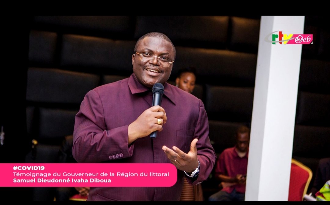 CRTV_web's tweet image. Le gouverneur de la région du Littoral, victorieux du #Covid19
et reconnaissance du #Minsante au personnel médical.