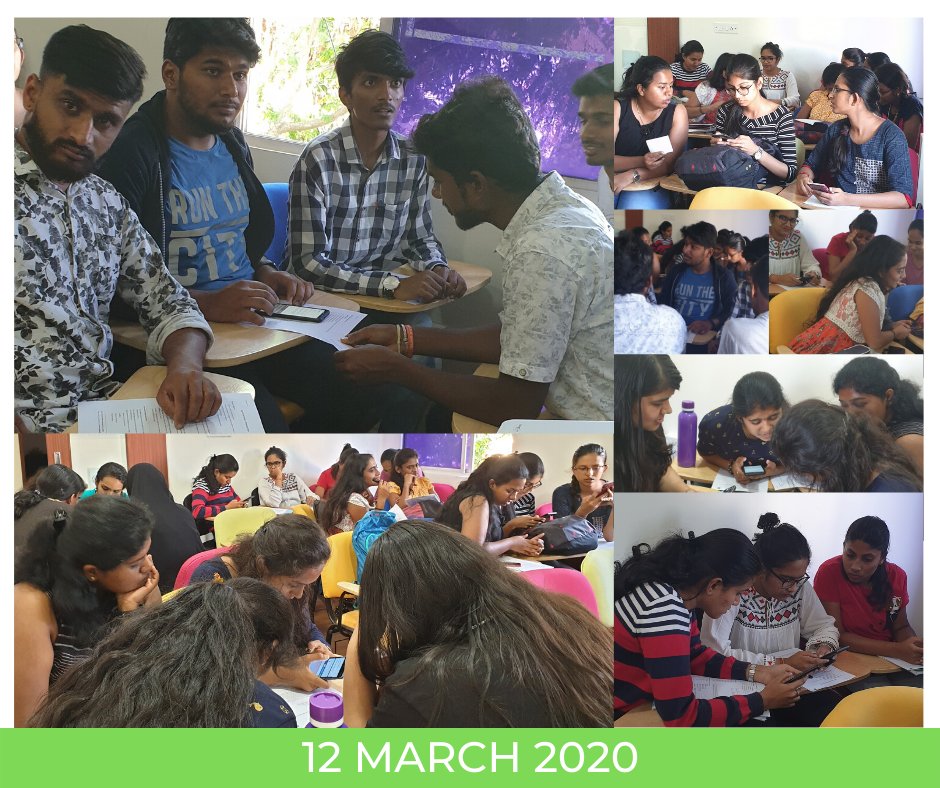 Last few workshops conducted on 'Regular Expressions' before the Lockdown. Workshop had a mini hackathon as the activity! We have been busy the last couple of weeks, working on setting up 'Real Time Virtual Classrooms'. Watch out for our next post! Be safe. Stay indoors.