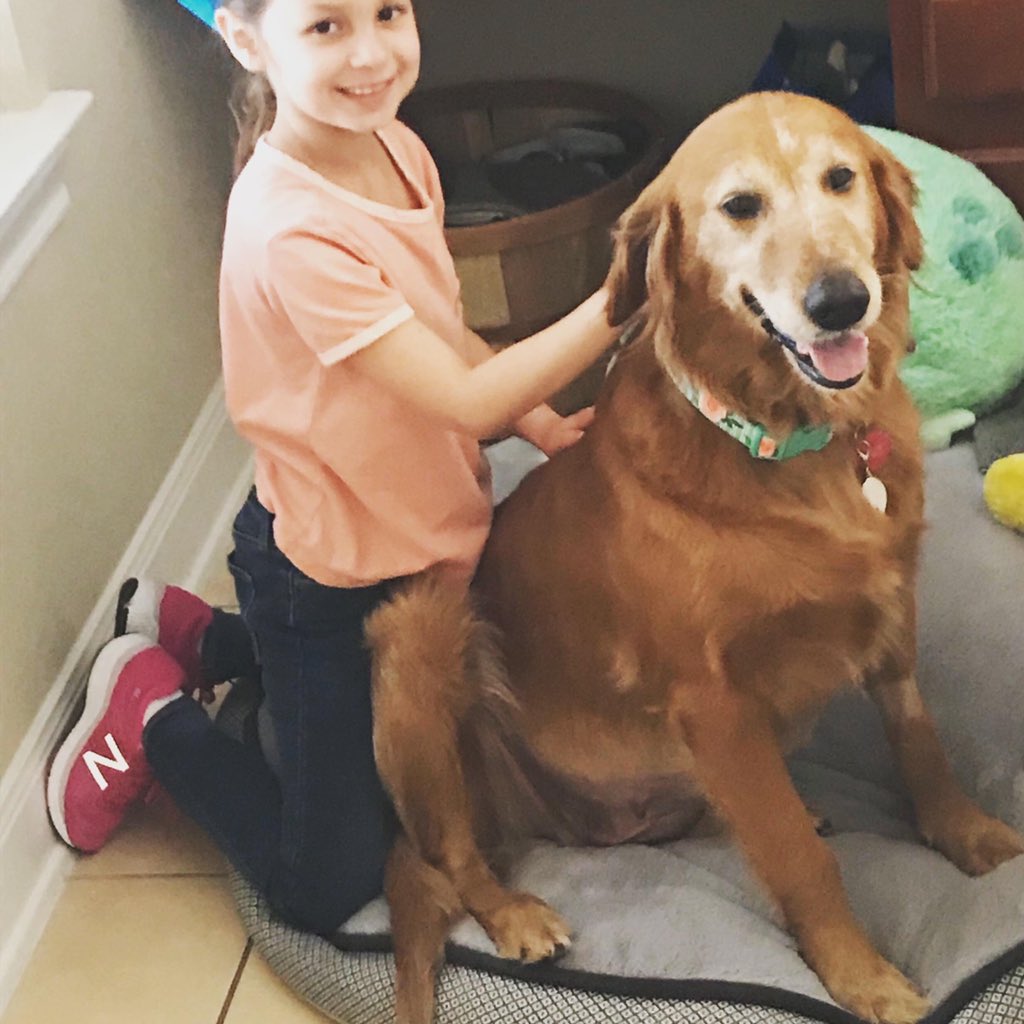 A big congrats to the Martinez family who this month adopted Sweetheart! 💛
Sweetheart is now part of the family to Tony, Wendi &amp; Summer! 
"Sweetheart has become such a wonderful additional to our family. We believe we needed her as much as she needed us."- Wendi