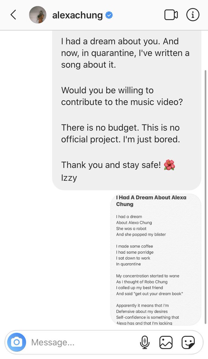 How are you spending your time in quarantine? #boredinthehouse 

<a href="/alexa_chung/">alexa</a>