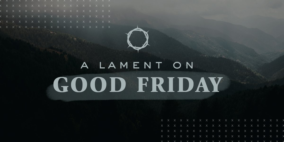 TrinityPresFW's tweet photo. A Good Friday reflection from Pastor Brian on the God who is with us in our suffering: https://t.co/4h24GytVYh https://t.co/FRNlA1PgxE