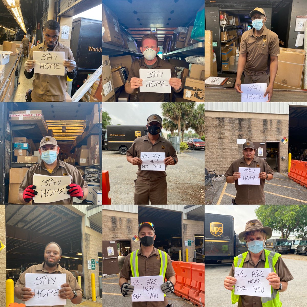 We are here for you! ⁦<a href="/deerfield_south/">Deerfield South</a>⁩ #StaySafeStayHome  Last Mile for our customers #WeAreReadyForYou