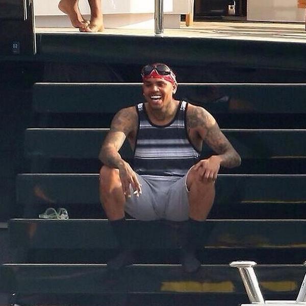 Chris Brown Dick Print