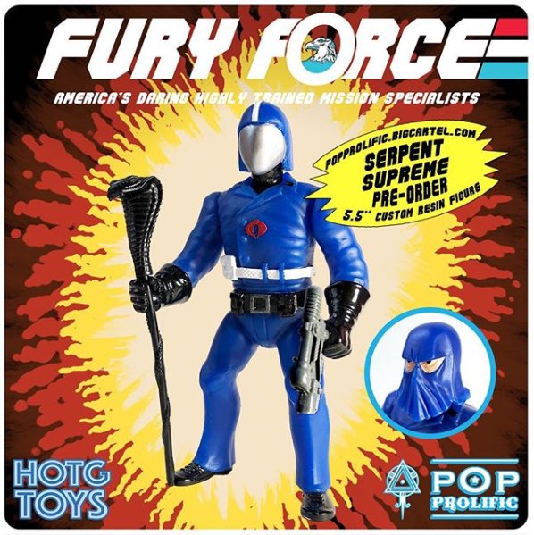 _CIAD_'s tweet photo. Incoming Transmission: Keep it locked on @popprolific’s shop, as new Fury Force preorder 🔥 from POPprolific and #hotgtoys drops today at Noon EST!
#popprolific #furyforce #gijoe #cobra #serpentsupreme #serpentsaboteur #coldslither #surveillanceport
https://t.co/RTGUrO5CZX https://t.co/Z1ttKfpv7c