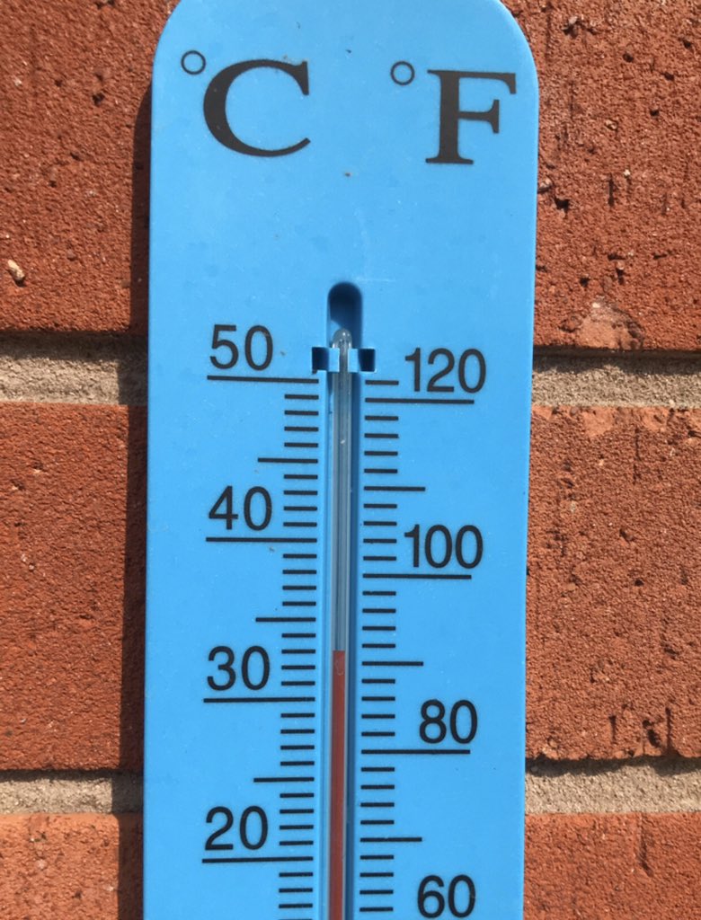 chris76brock's tweet photo. With garden temperatures like these, it makes #Brocksontour home driveway staycation a must. Weβll soon be back supporting even more @candmclub sites, both home and abroad ππΌ #StayAtHomeSaveLives #swiftescape #familytime #FridayFeeling https://t.co/XxlvzSCiv1