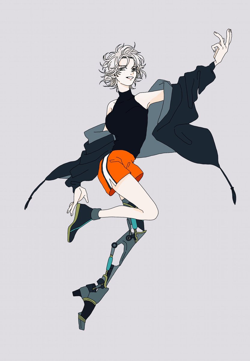 「☺️
 #ショートカットの日 」|NORAKURA(のらくら)のイラスト