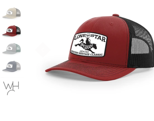 Check out these awesome hat designs by <a href="/LSDryGoods/">Lone Star Dry Goods</a> ! Help show your support for the <a href="/WHC_Ranch_Rodeo/">Western Heritage</a>  by purchasing a hat using the link below. 
lonestardrygoods.com/collections/ha…
#Rodeo #WHC #Support